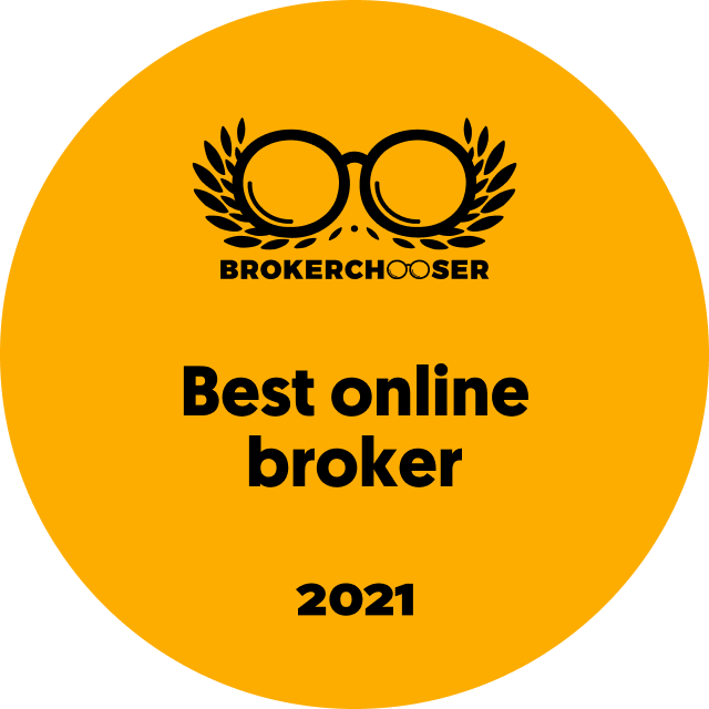 Interactive Brokers wurde von BrokerChooser 2021 als Nr. 1 in der Kategorie „Bester Online-Broker” ausgezeichnet