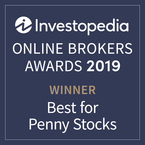 Premio Investopedia - Mejor para títulos especulativos (Penny Stock)