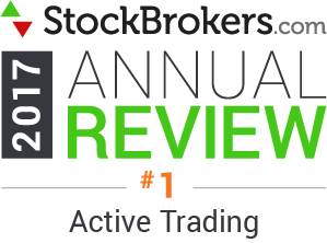 Avis Interactive Brokers : 2017 Stockbrokers.com Awards - Meilleur trading actif 