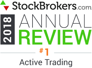 Reseñas de Interactive Brokers: casificado número 1 por negociación activa en el premio Stockbrokers.com en 2018