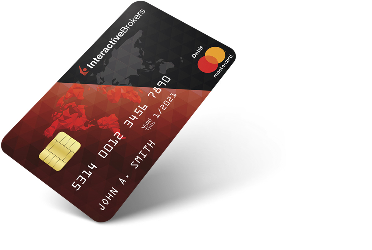Carte de débit Mastercard Interactive Brokers