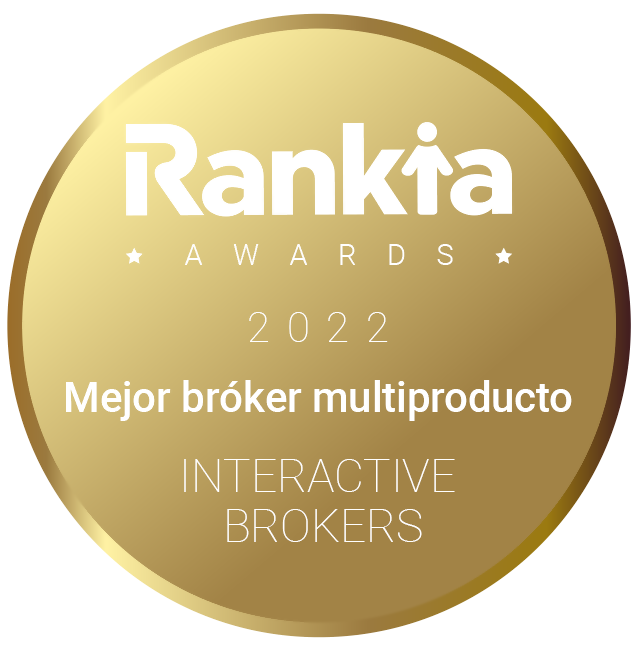 Interactive Brokers wurde 2023 von Rankia zum Besten „Multiproduct Broker“ ausgezeichnet