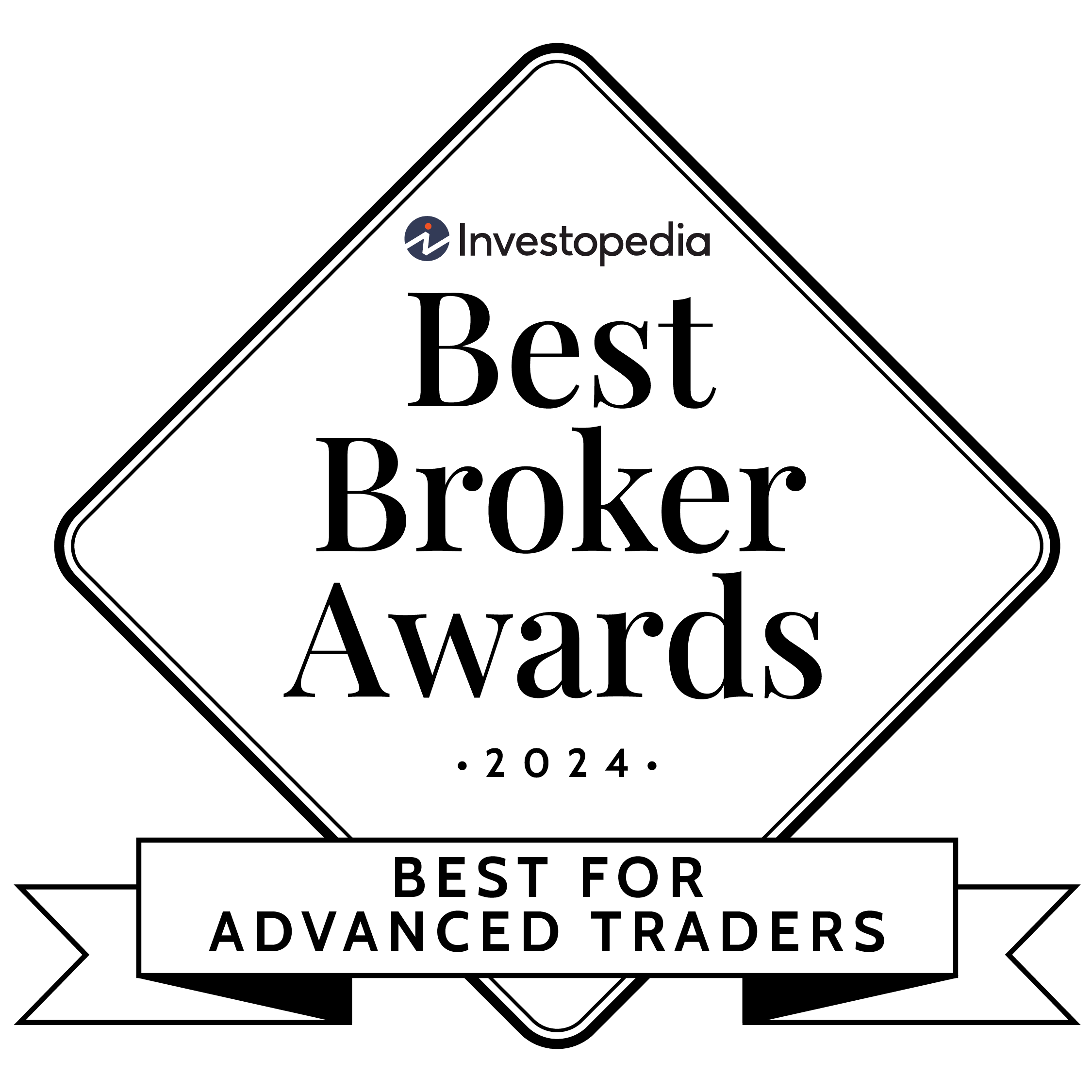 Premio Investopedia 2024 - Mejor bróker para operadores avanzados