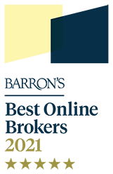 Interactive Brokers wurde von Barron’s 2021 als Nr. 1 in der Kategorie „Bester Online-Broker” ausgezeichnet