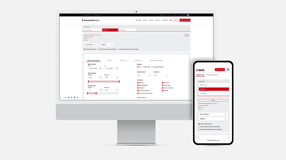Outil de recherche d'obligations